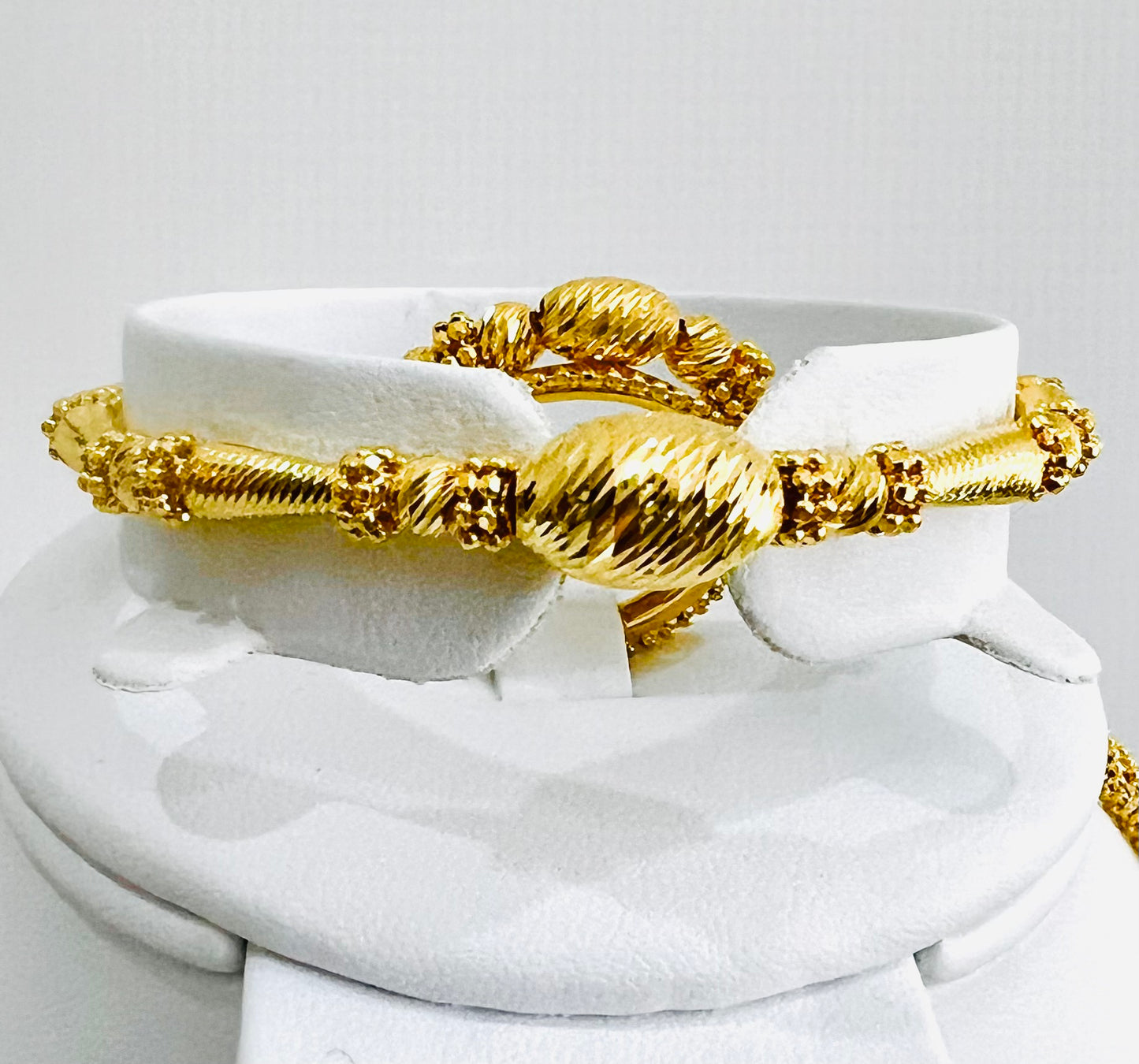 21K Gold Engagement Set