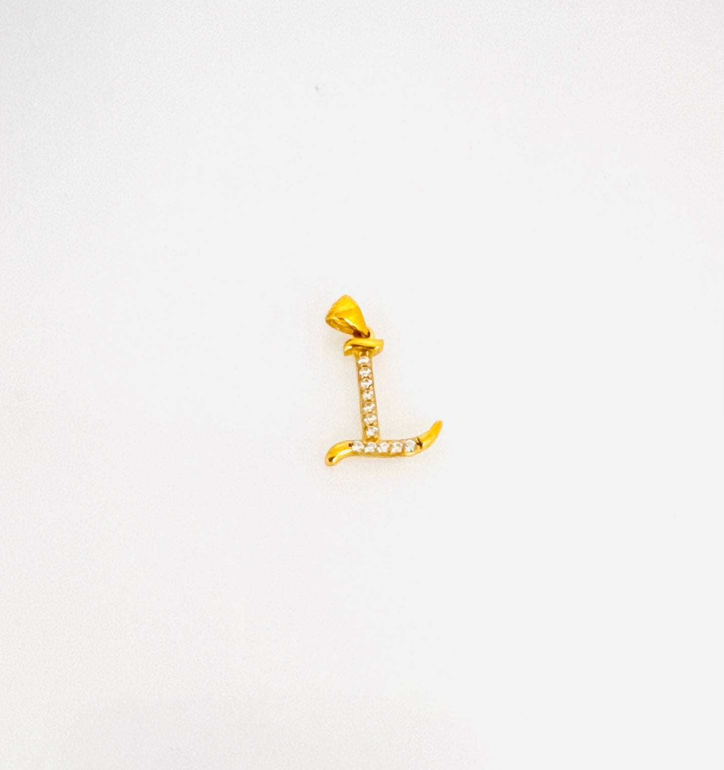 21K Gold Initial Charms