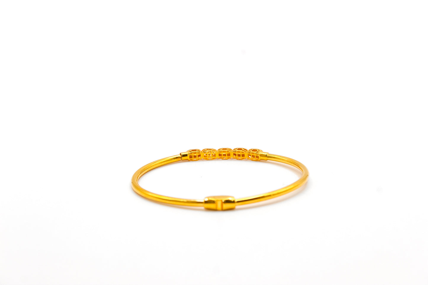 21K Gold Kids Bead Bracelet