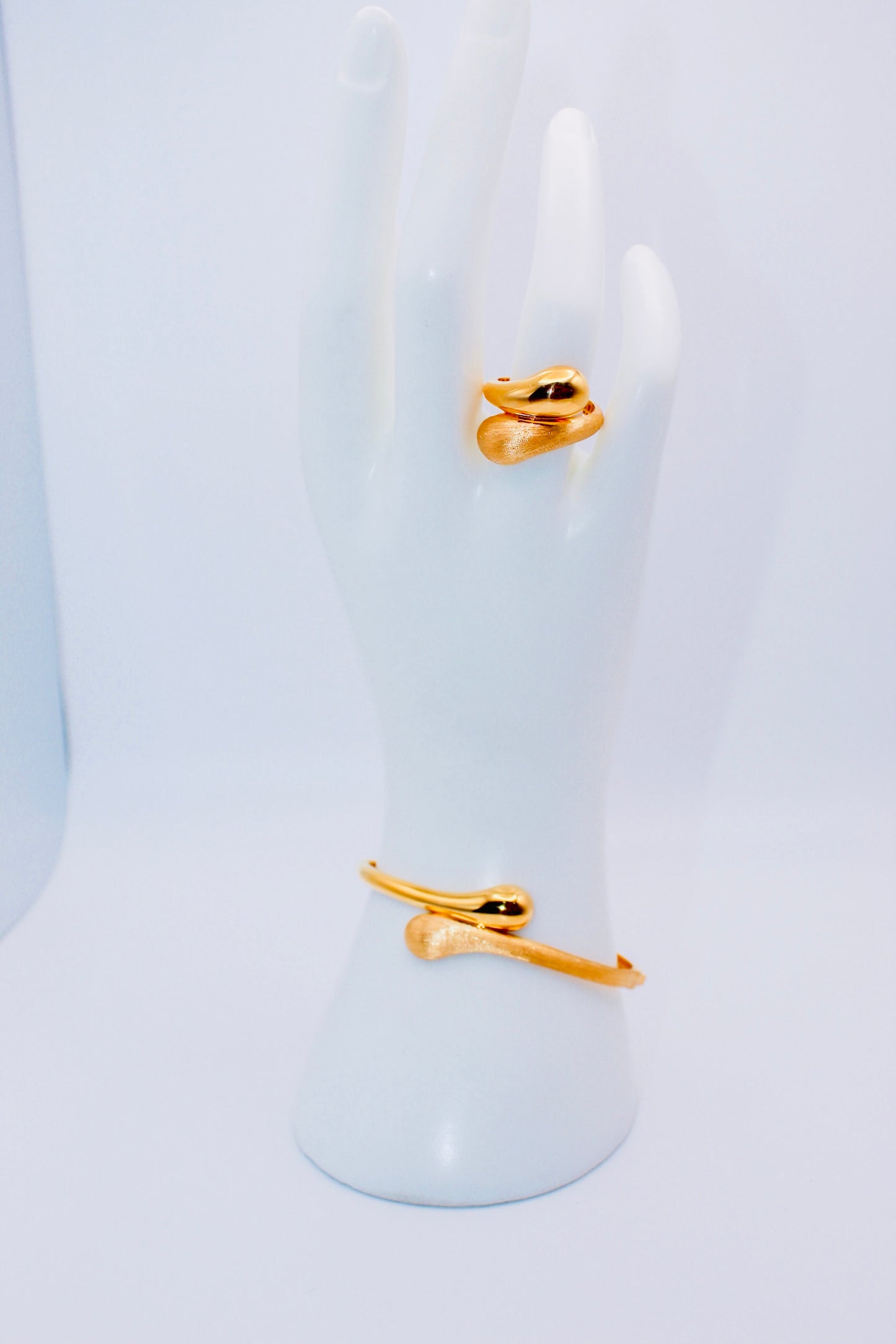 21K Gold Bangle Set