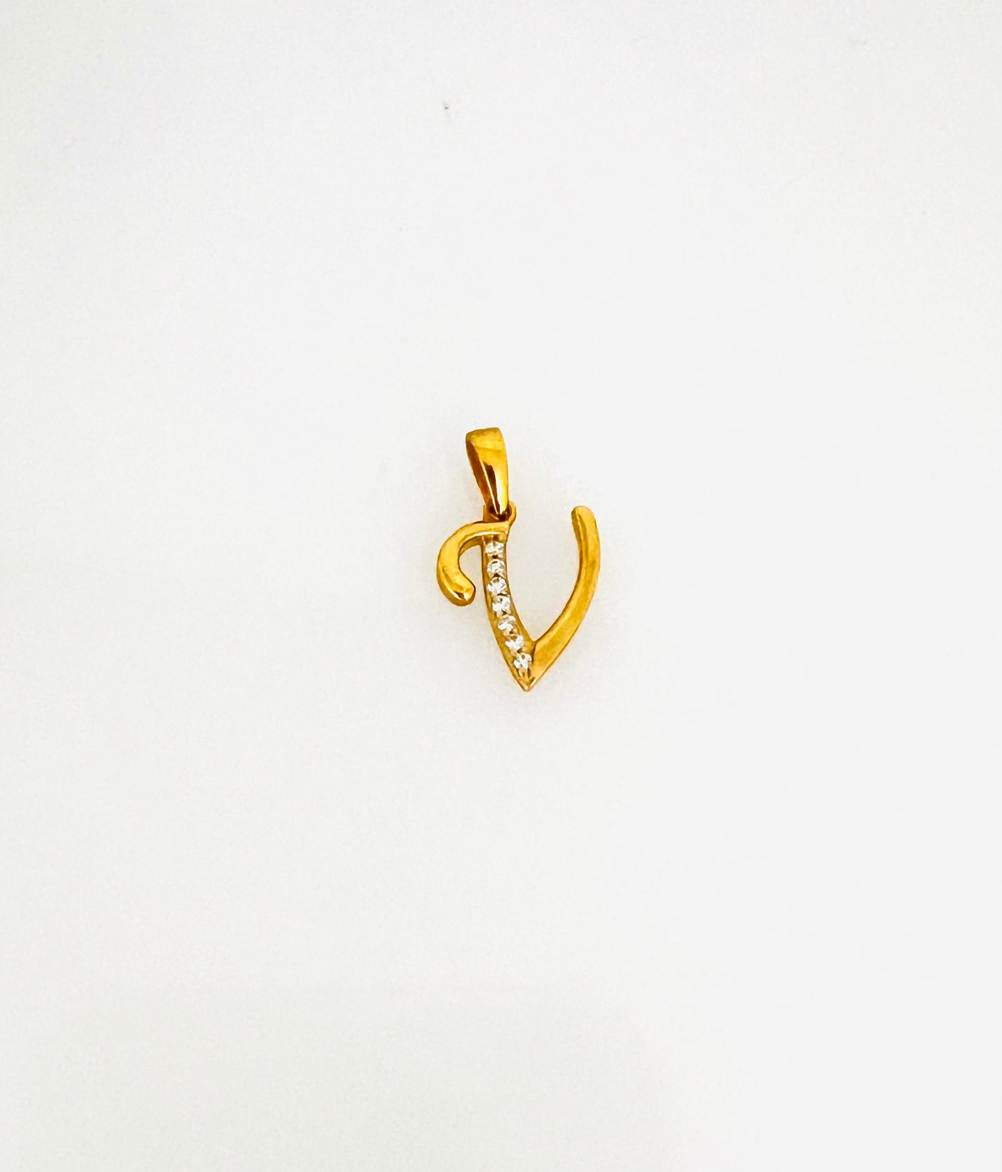 21K Gold Initial Charms