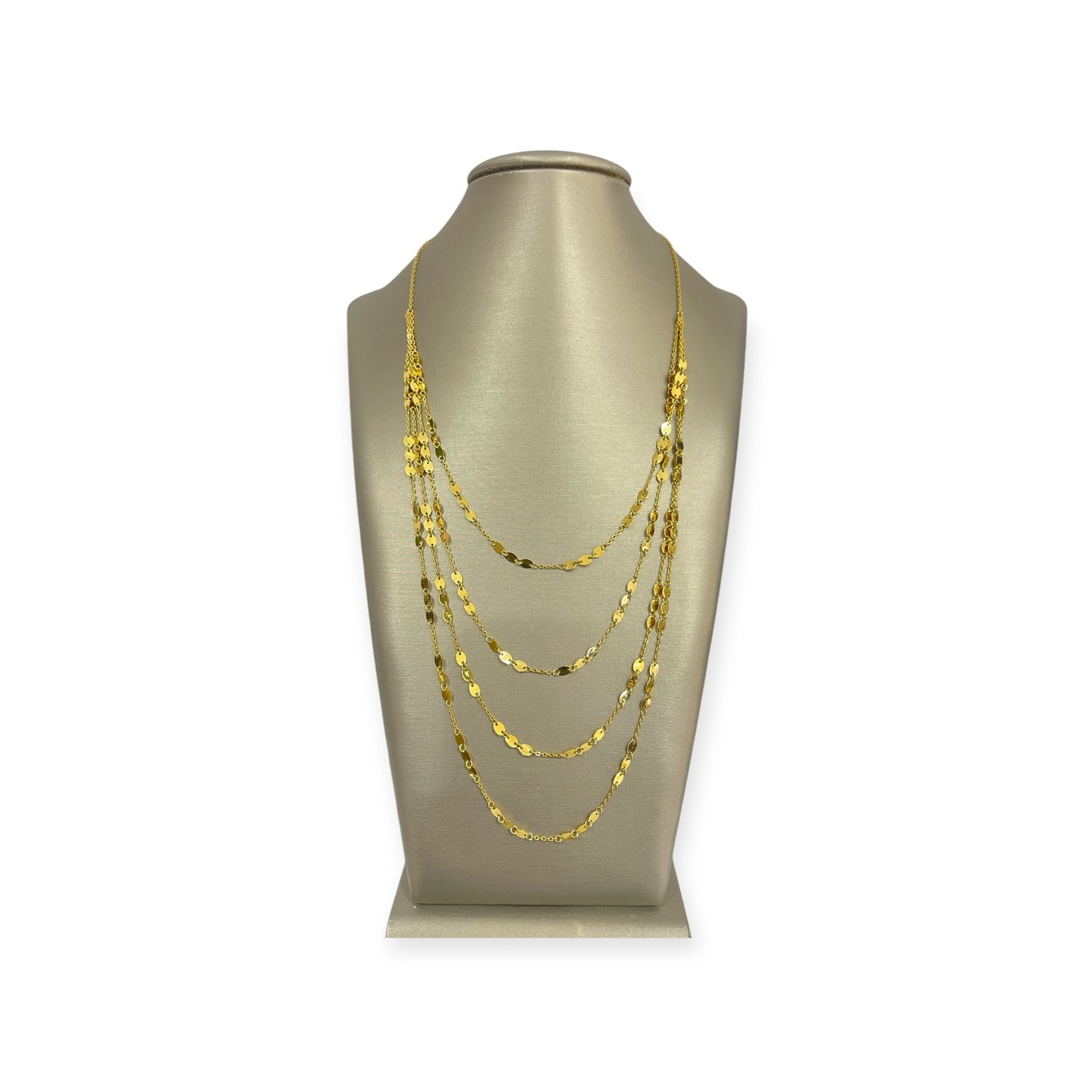 21K Gold Layered Necklace