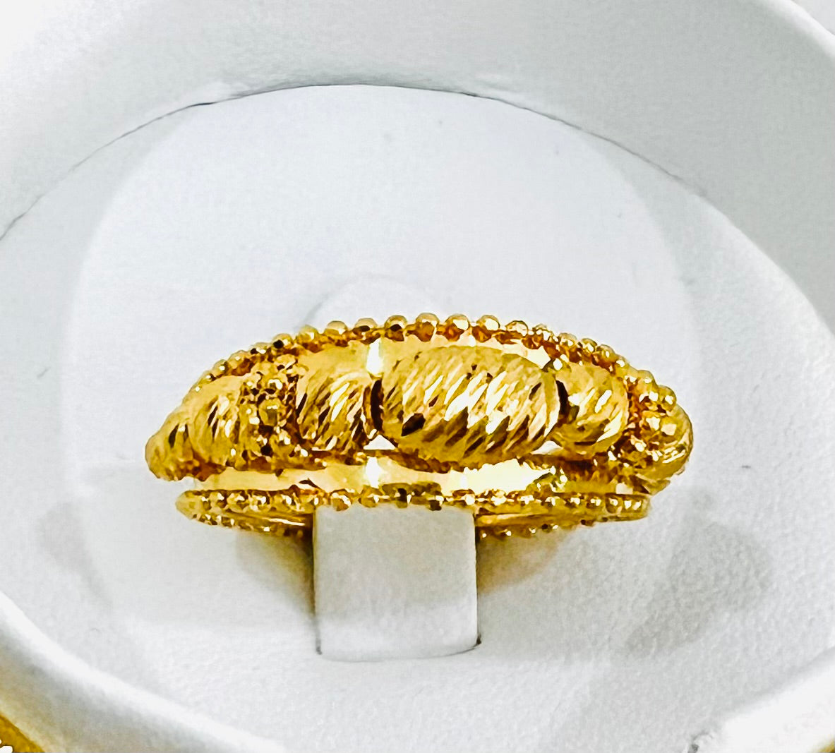 21K Gold Engagement Set