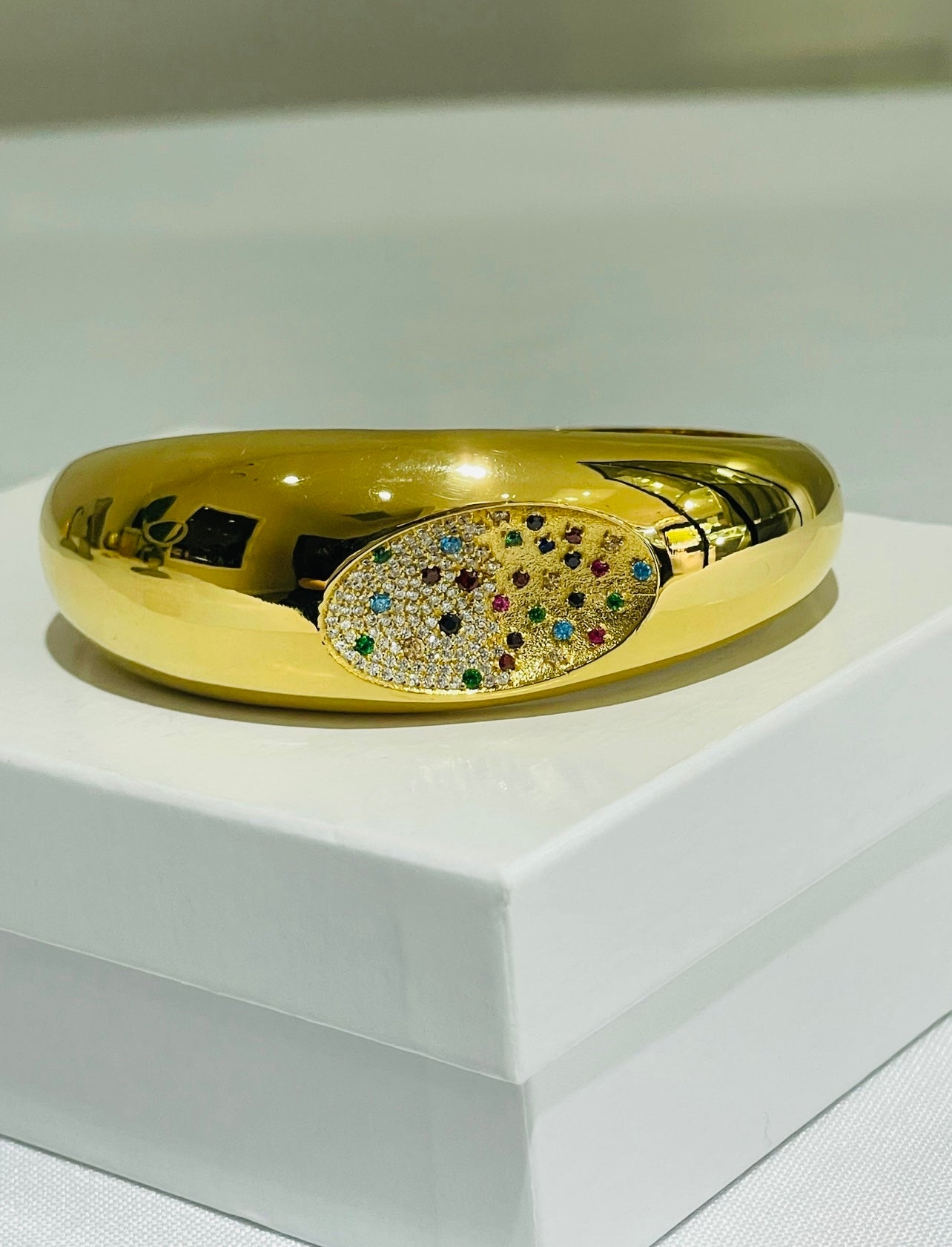 21k Gold Bangle Bracelet Set
