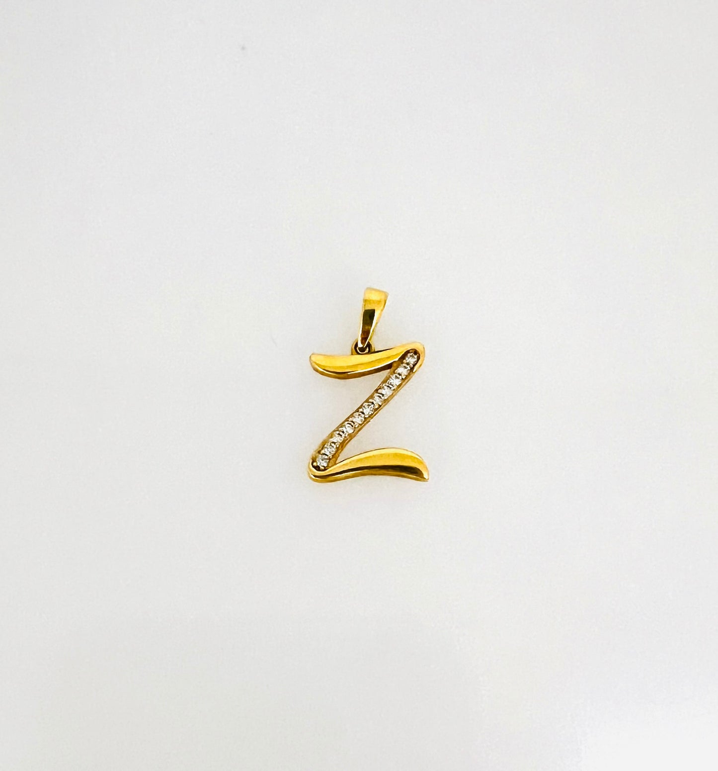 21K Gold Initial Charms