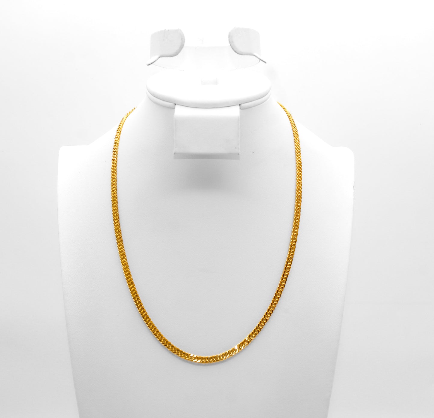 21K Gold Curb Chain
