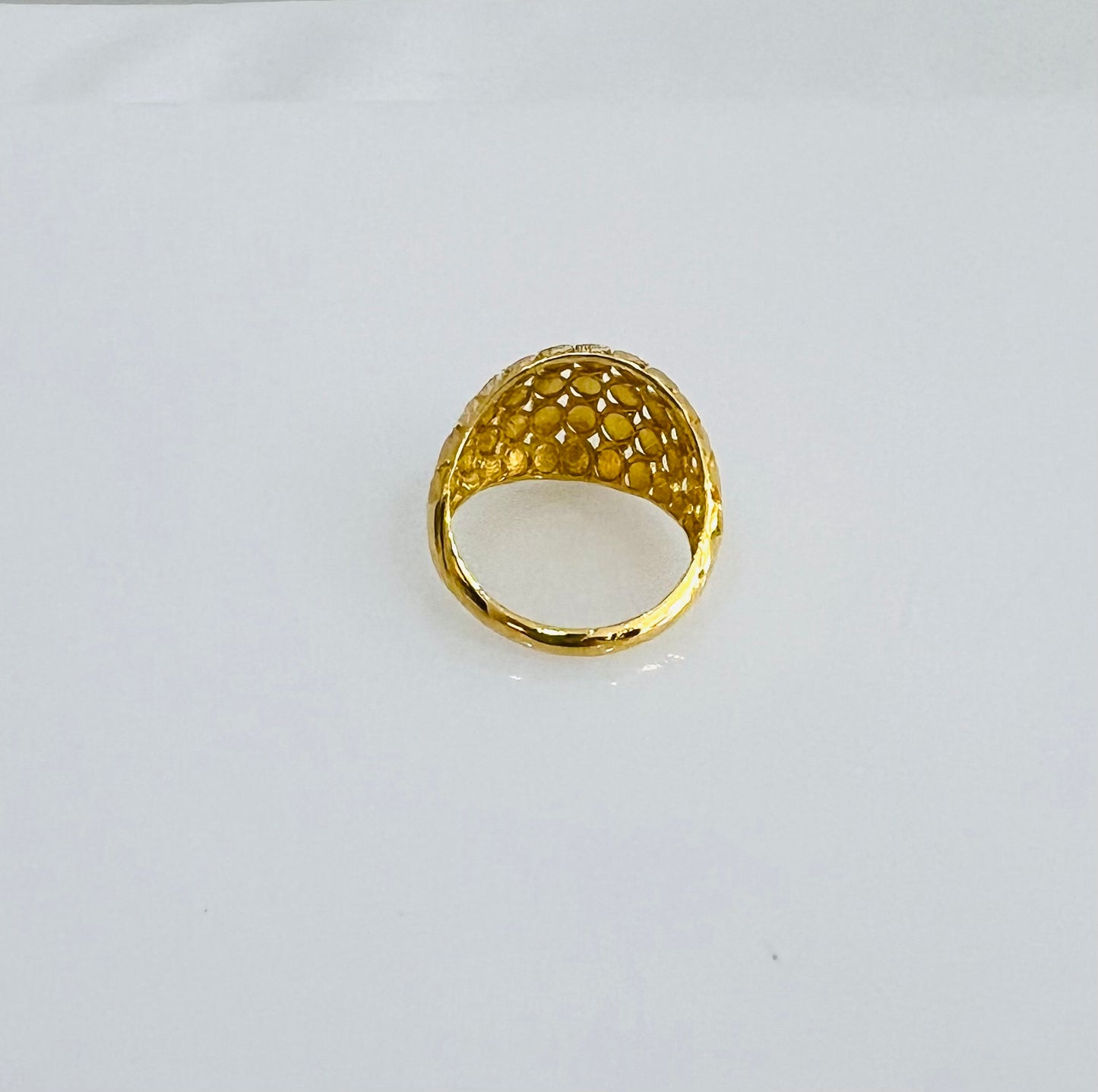 21K Gold Dome Ring