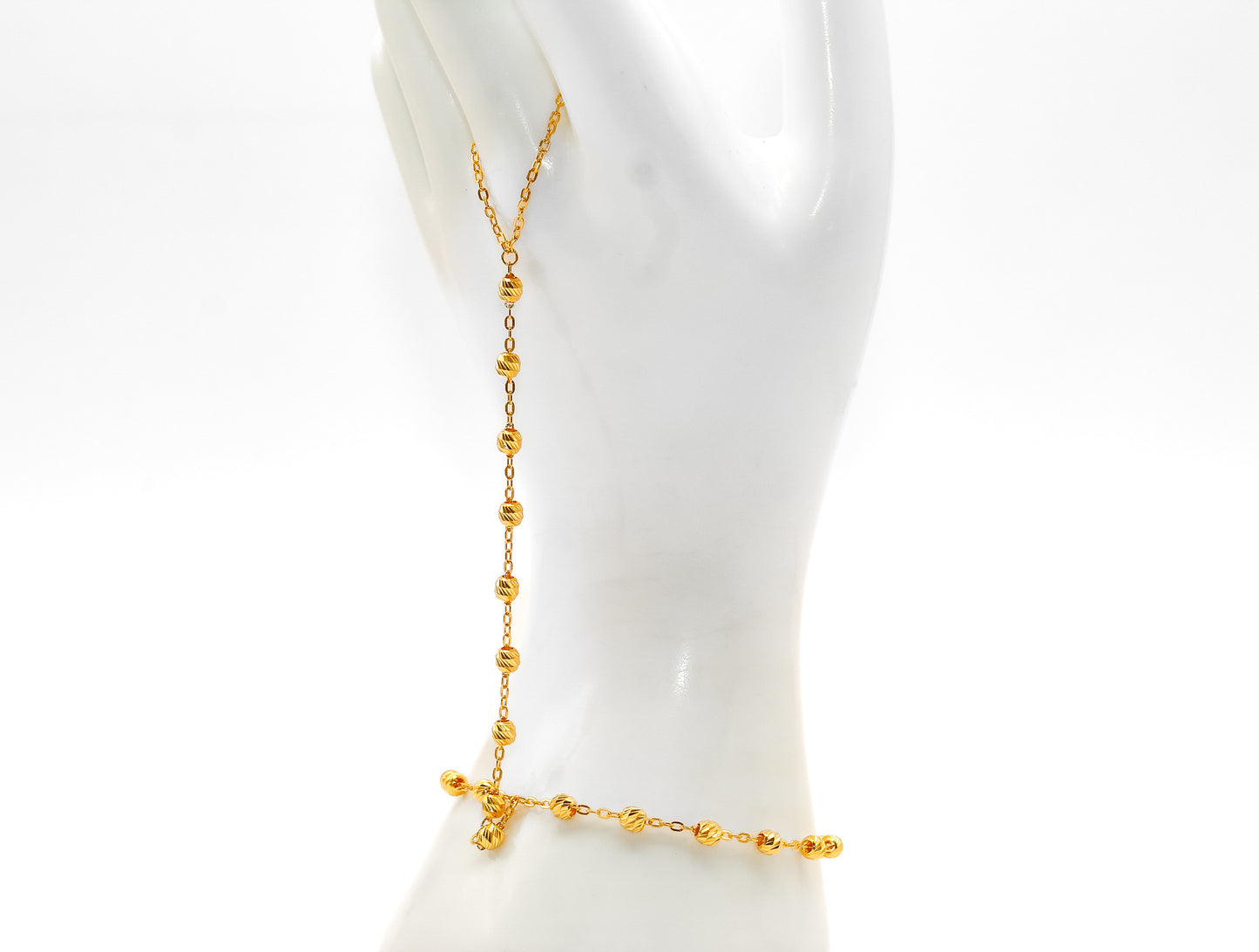 21K Hand Bead Bracelet