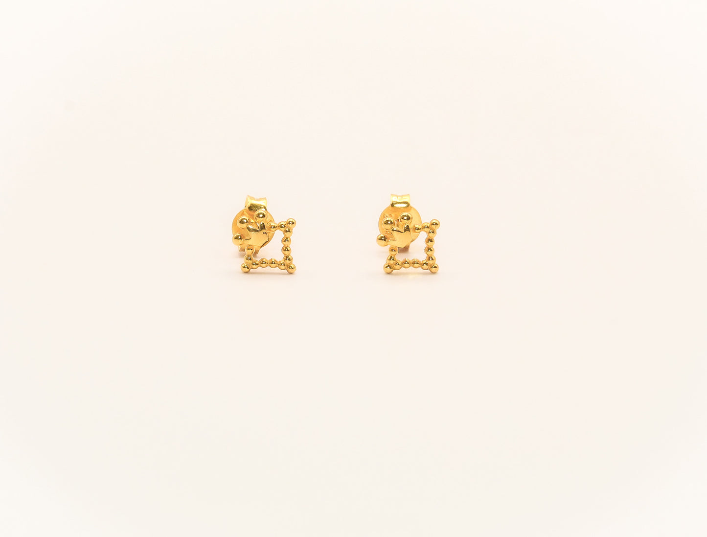 21K Gold Crown Kids Earring