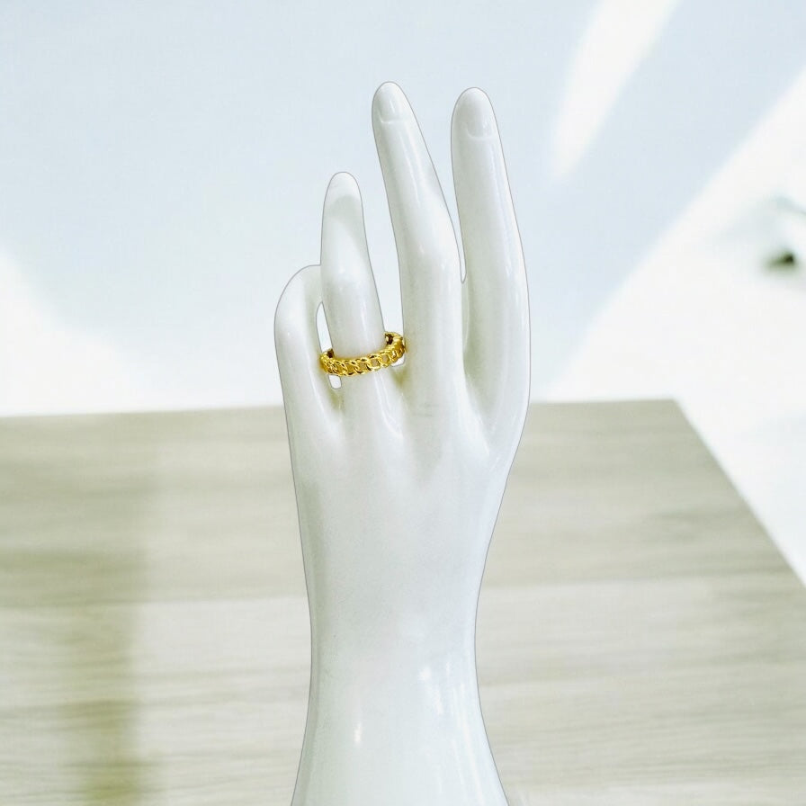 21K Gold Cuban Band