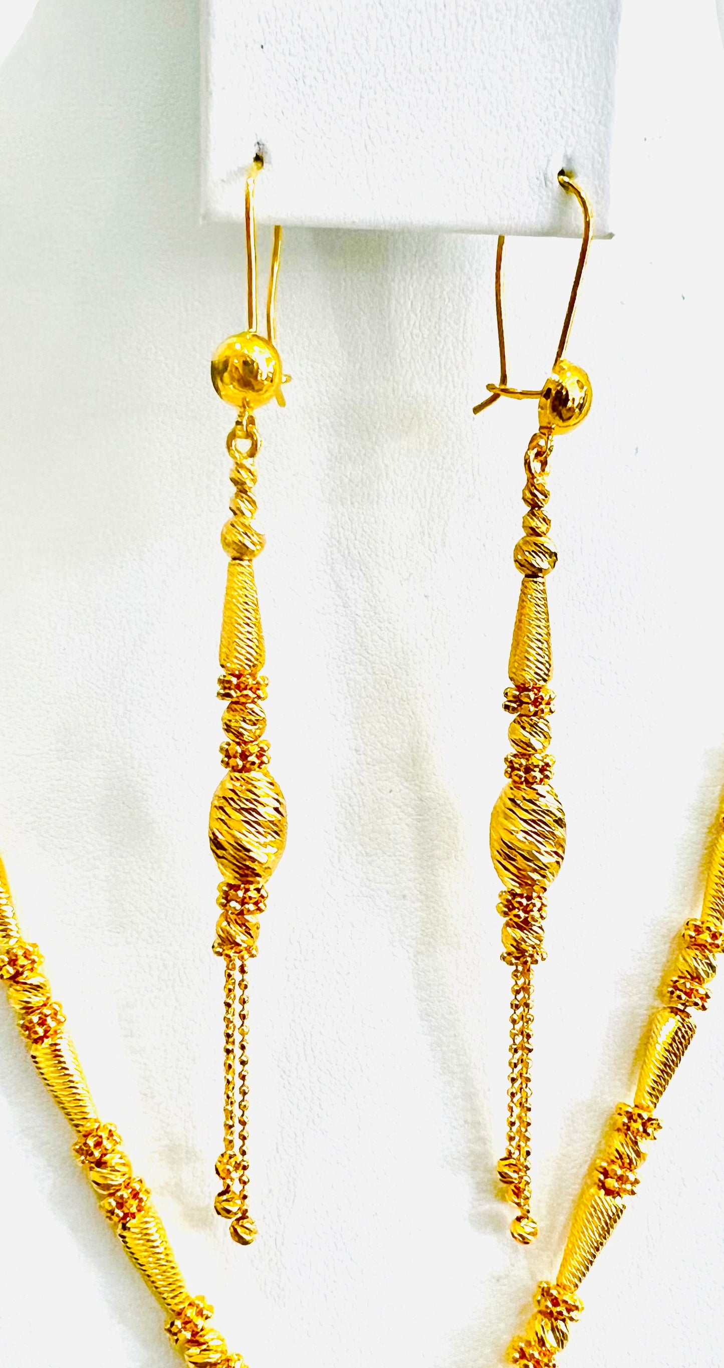21K Gold Engagement Set