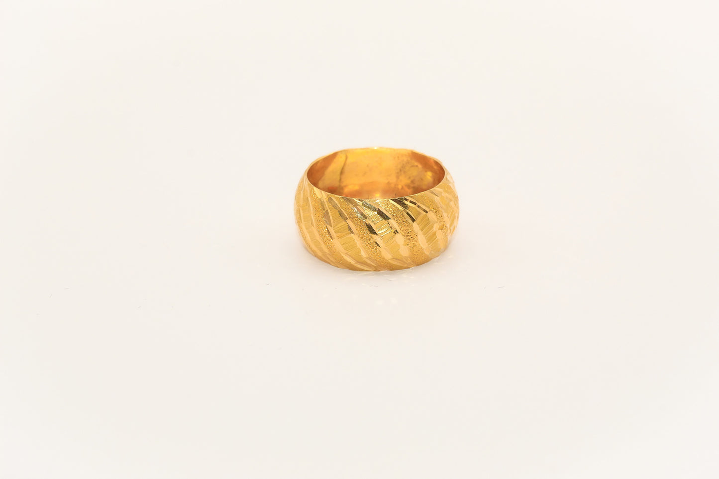 21K Gold Wide Band