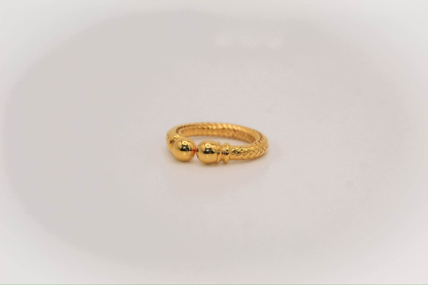 21K Gold Himo Ring
