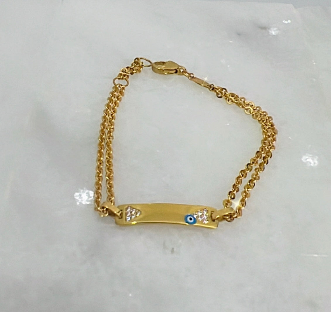 21K Gold Kids Bracelet