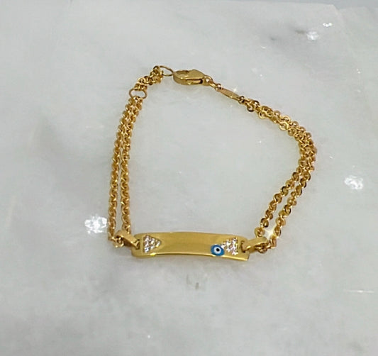 21K Gold Kids Bracelet