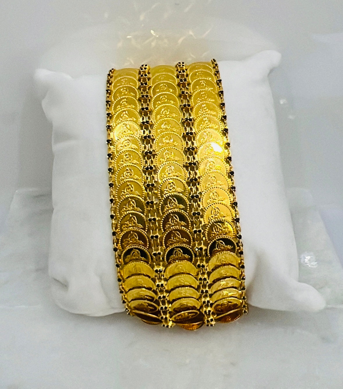 21K Gold Turkish Coin Bracelet