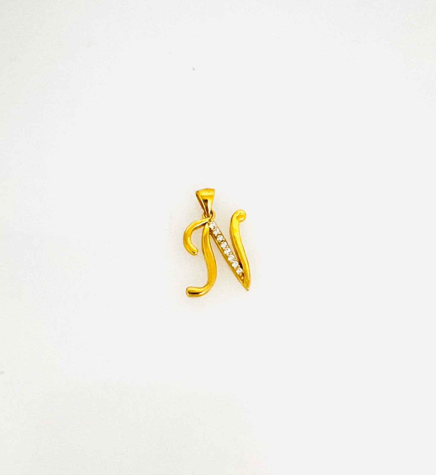 21K Gold Initial Charms