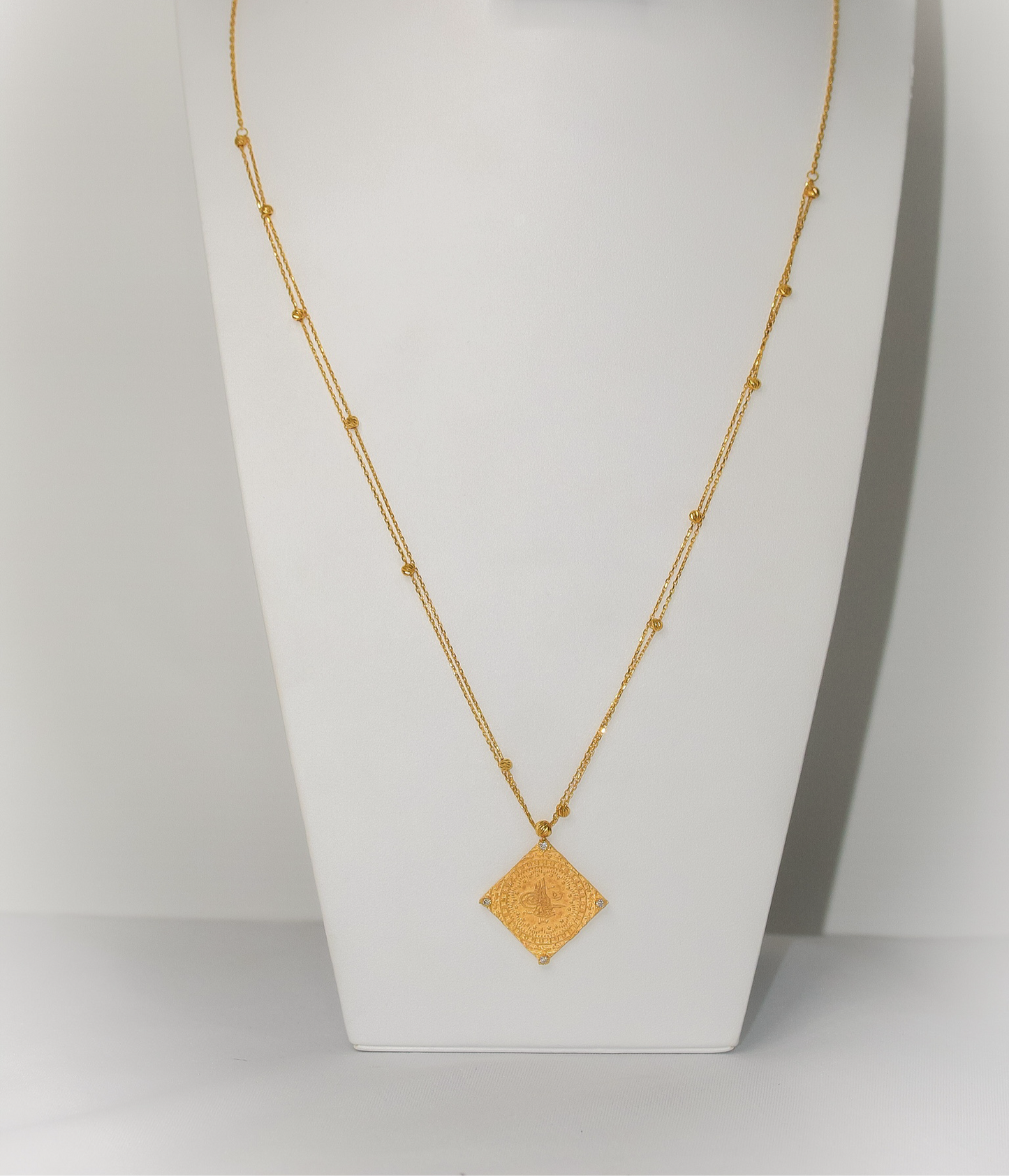 21K Gold Fancy Turkish Necklace