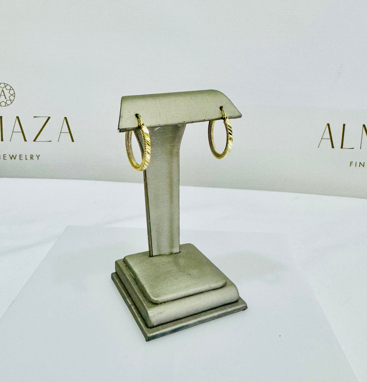 14k Gold Hoop Earrings