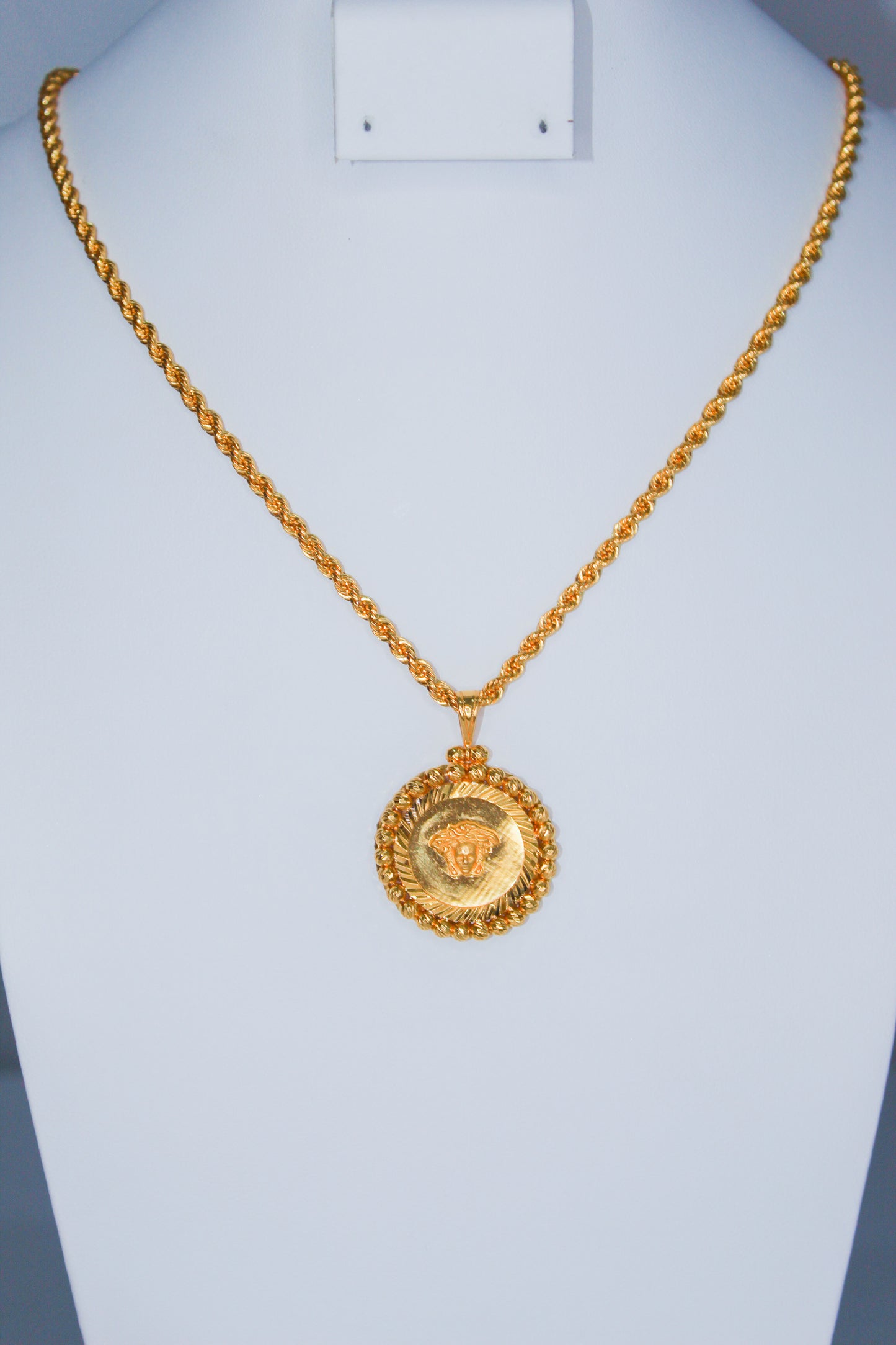 21K Gold Himo Pendant