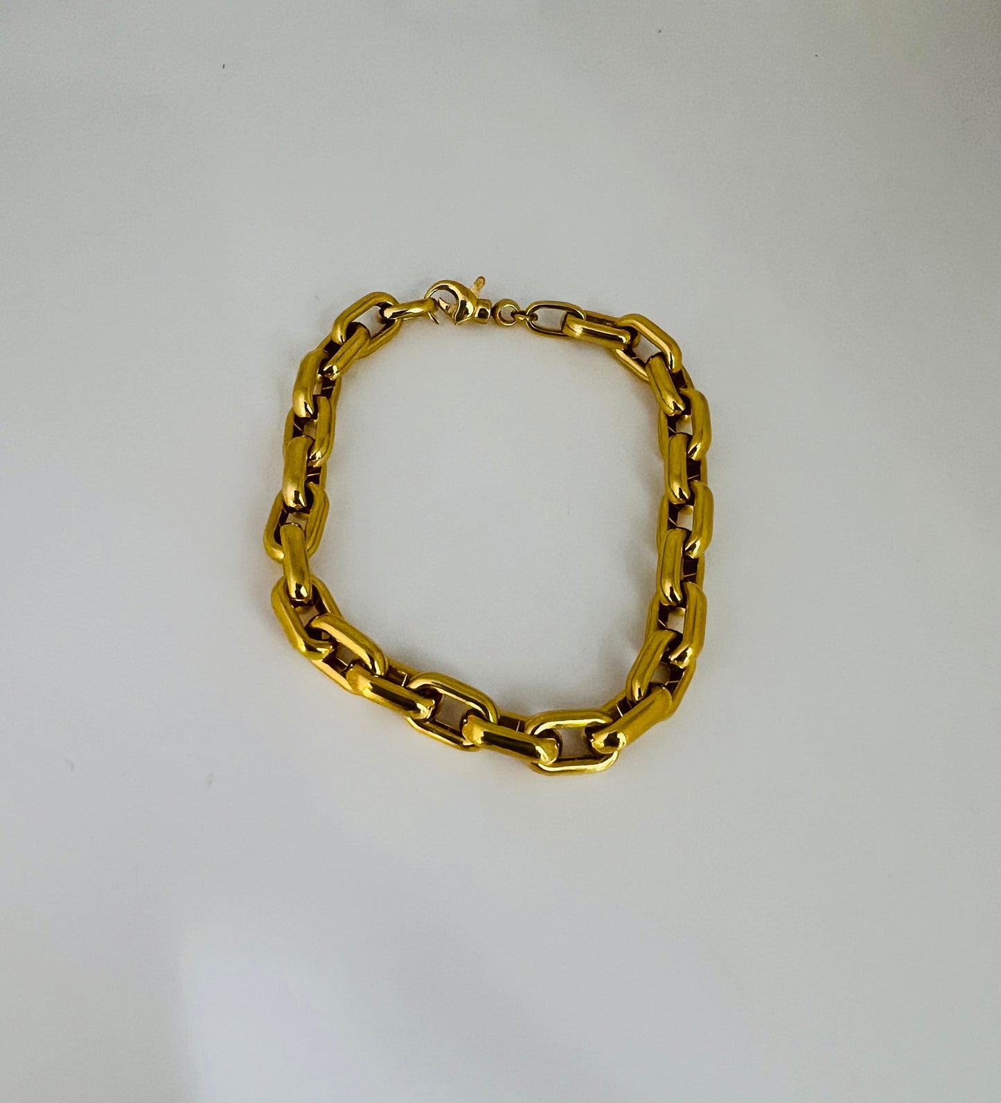 21k Gold Link Bracelet