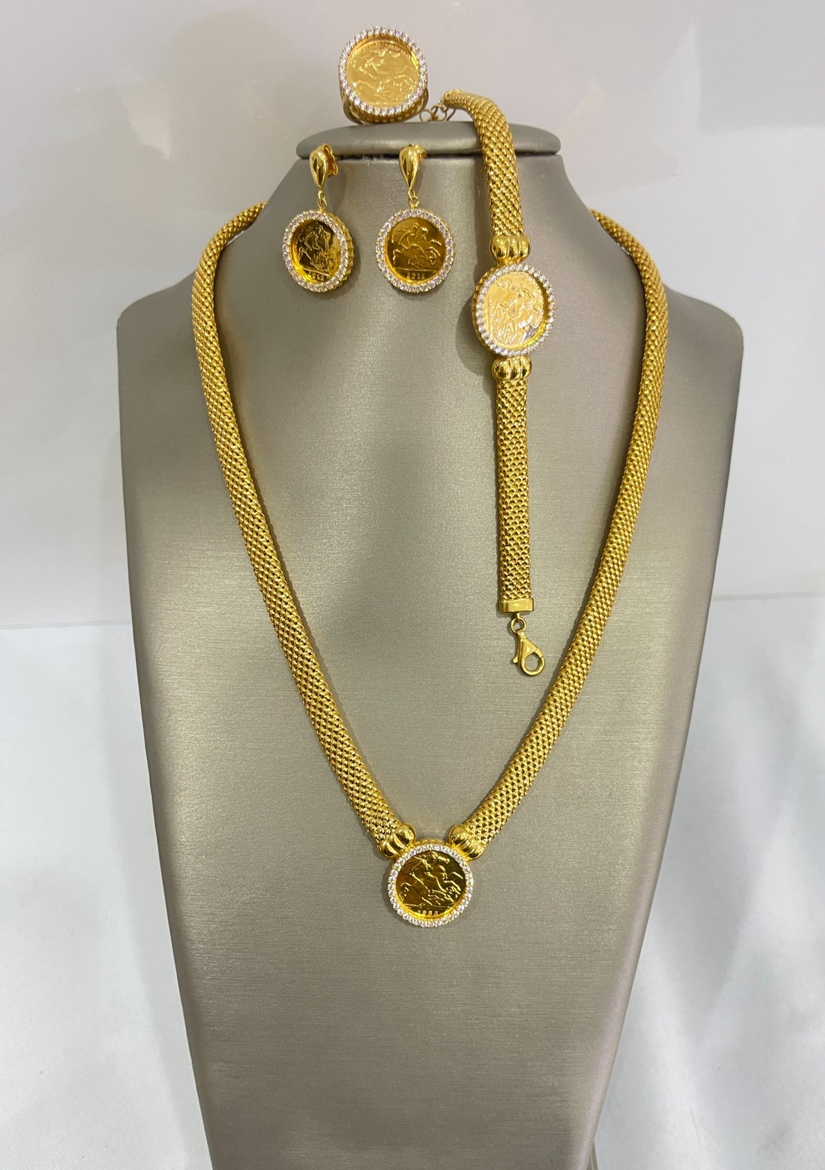 21K Gold Himo Coin Set