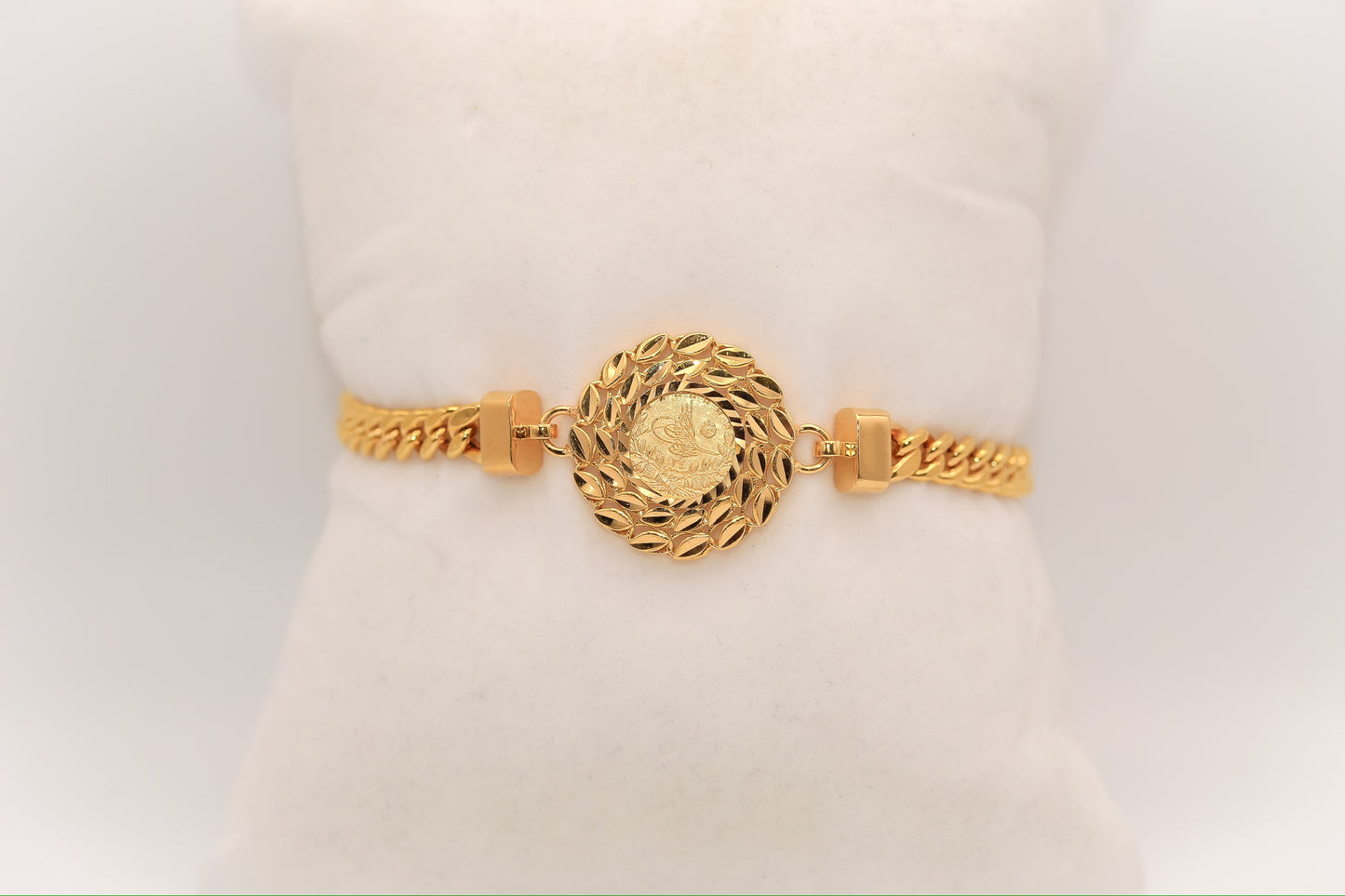 21K Turkish Coin Bracelet