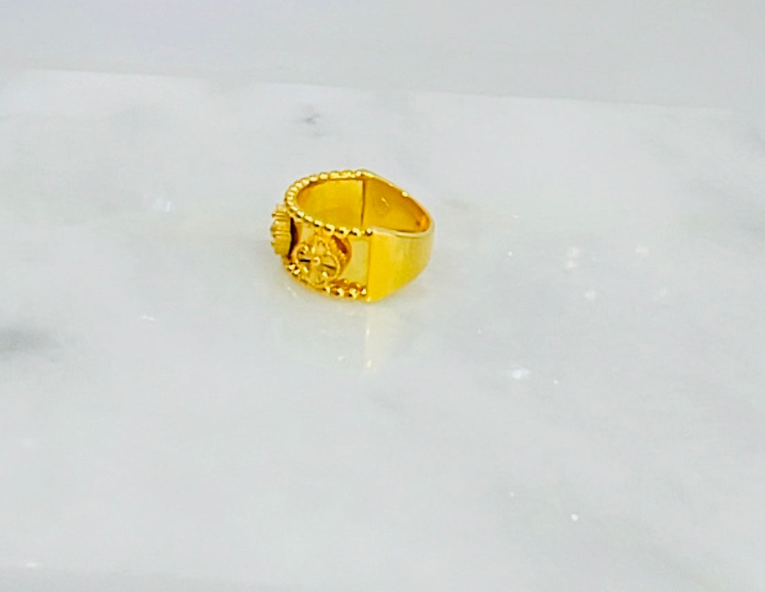 21K Gold Ring