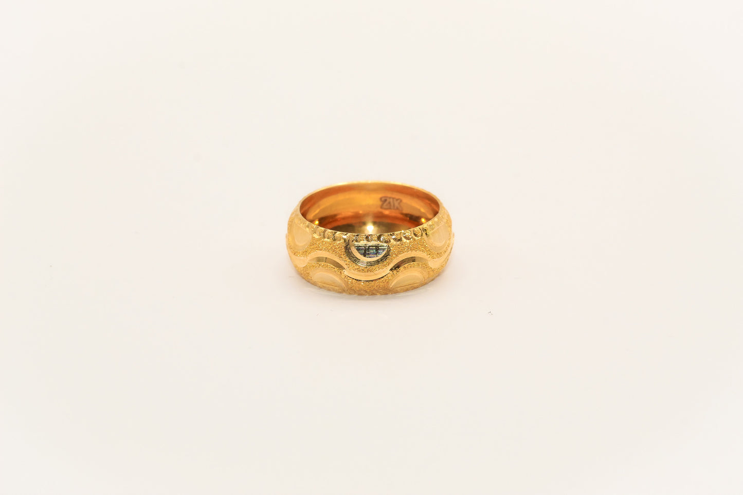 21K Gold Wide Band