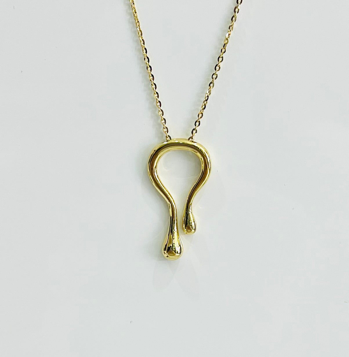 18k Gold Simple Necklace
