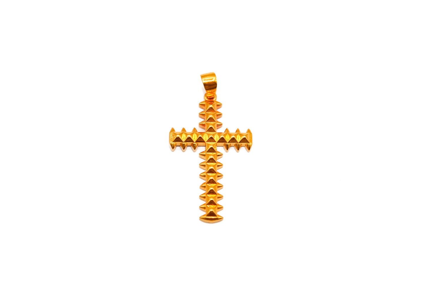 21K Gold Cross Pendant
