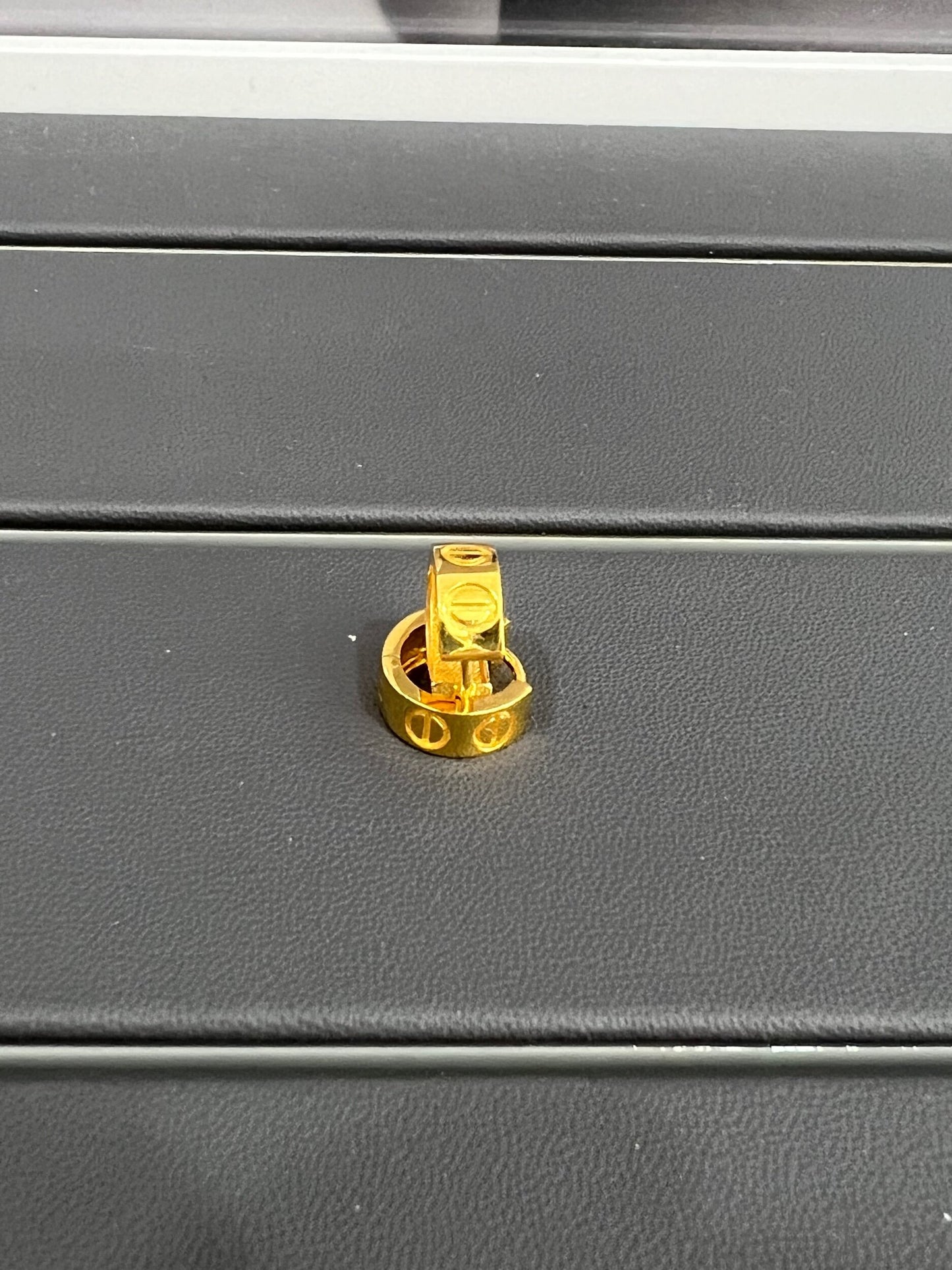21k Small Cuff Earrings