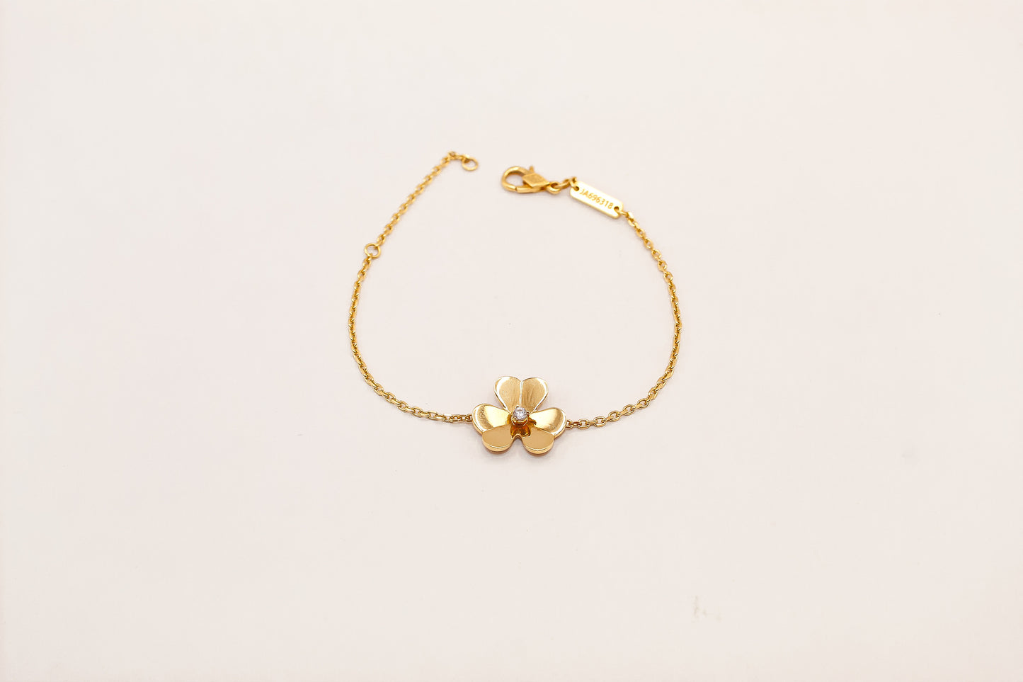 18K Gold Flower Bracelet