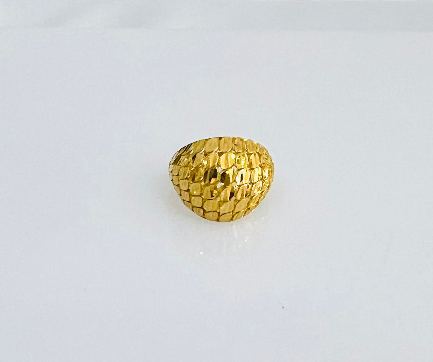 21K Gold Dome Ring