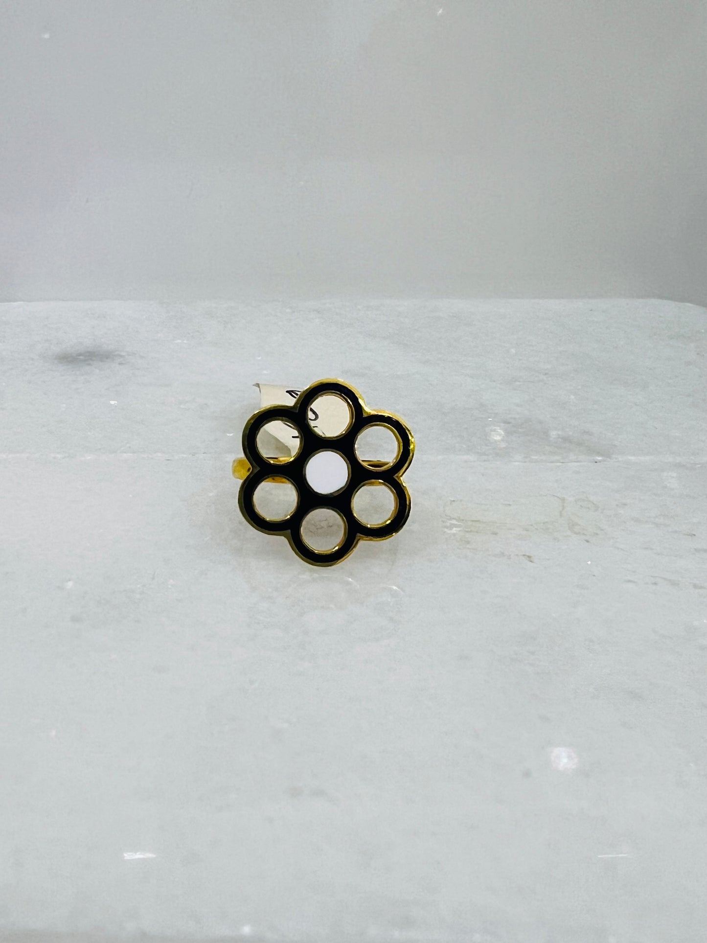 21k Gold Flower Ring