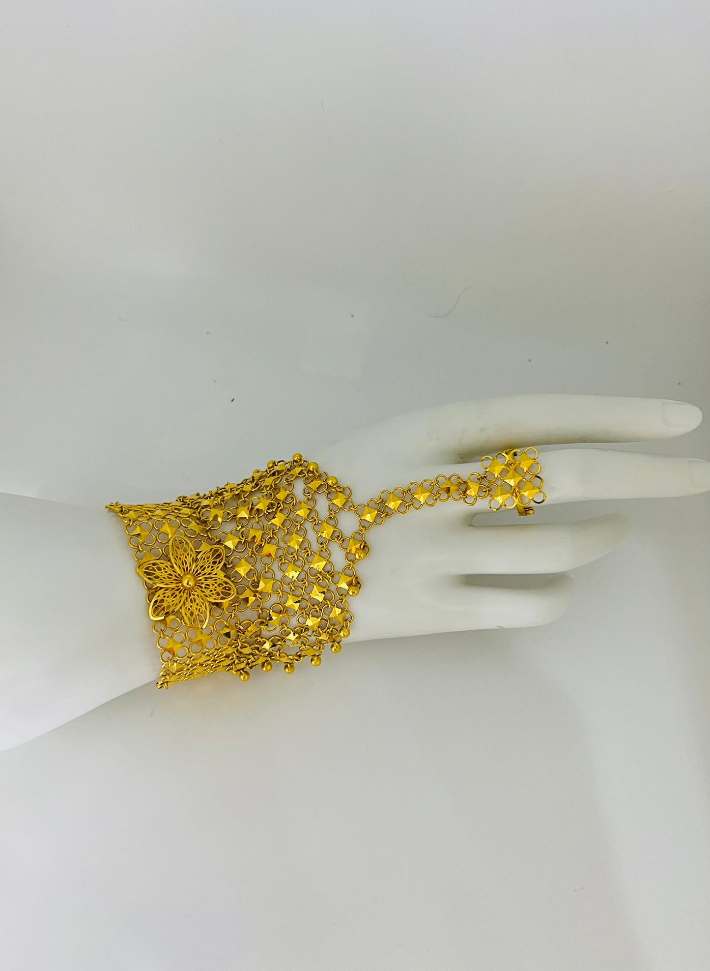21k Gold Hand-Jewelry