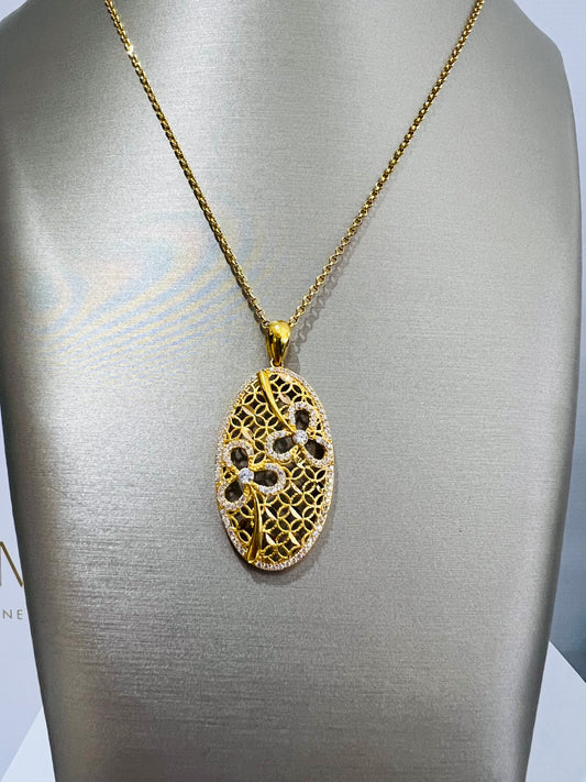 21K Gold Necklace