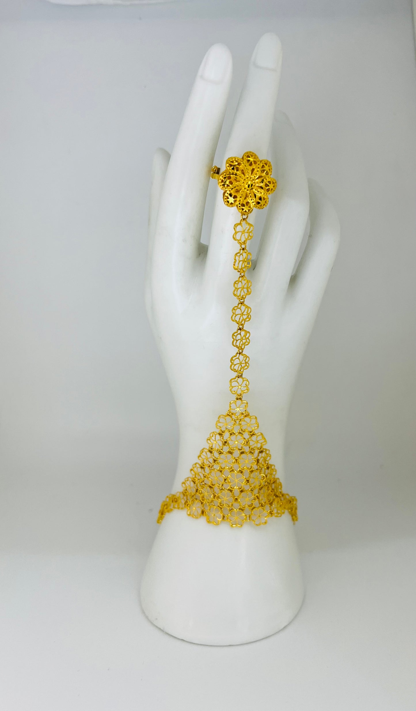 21K Gold Hand - Jewelry
