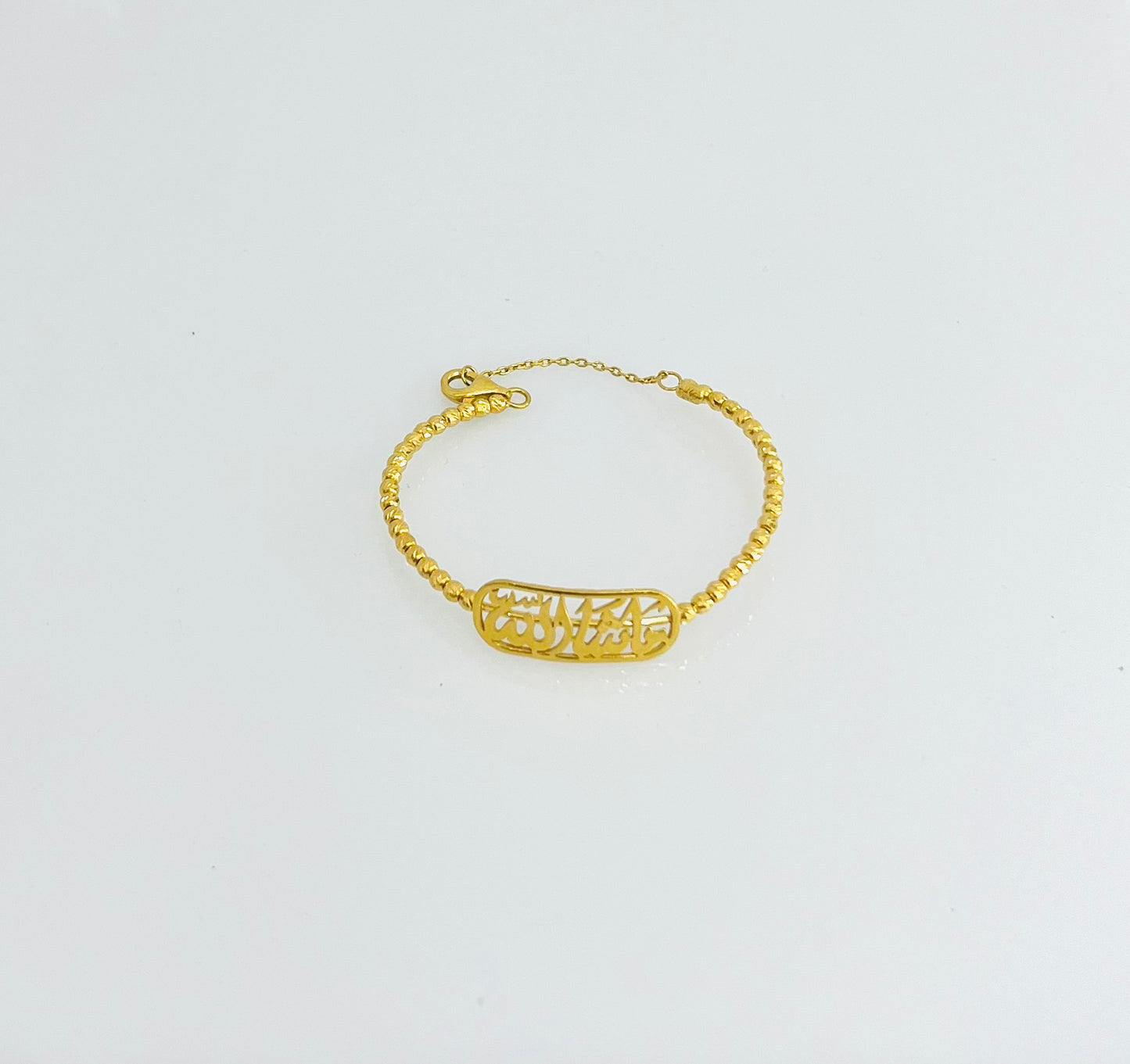 21K Gold Himo Kids Bracelet