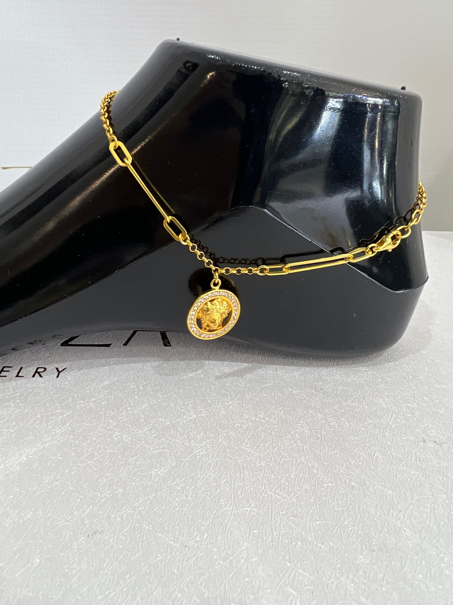 21k Gold Anklet