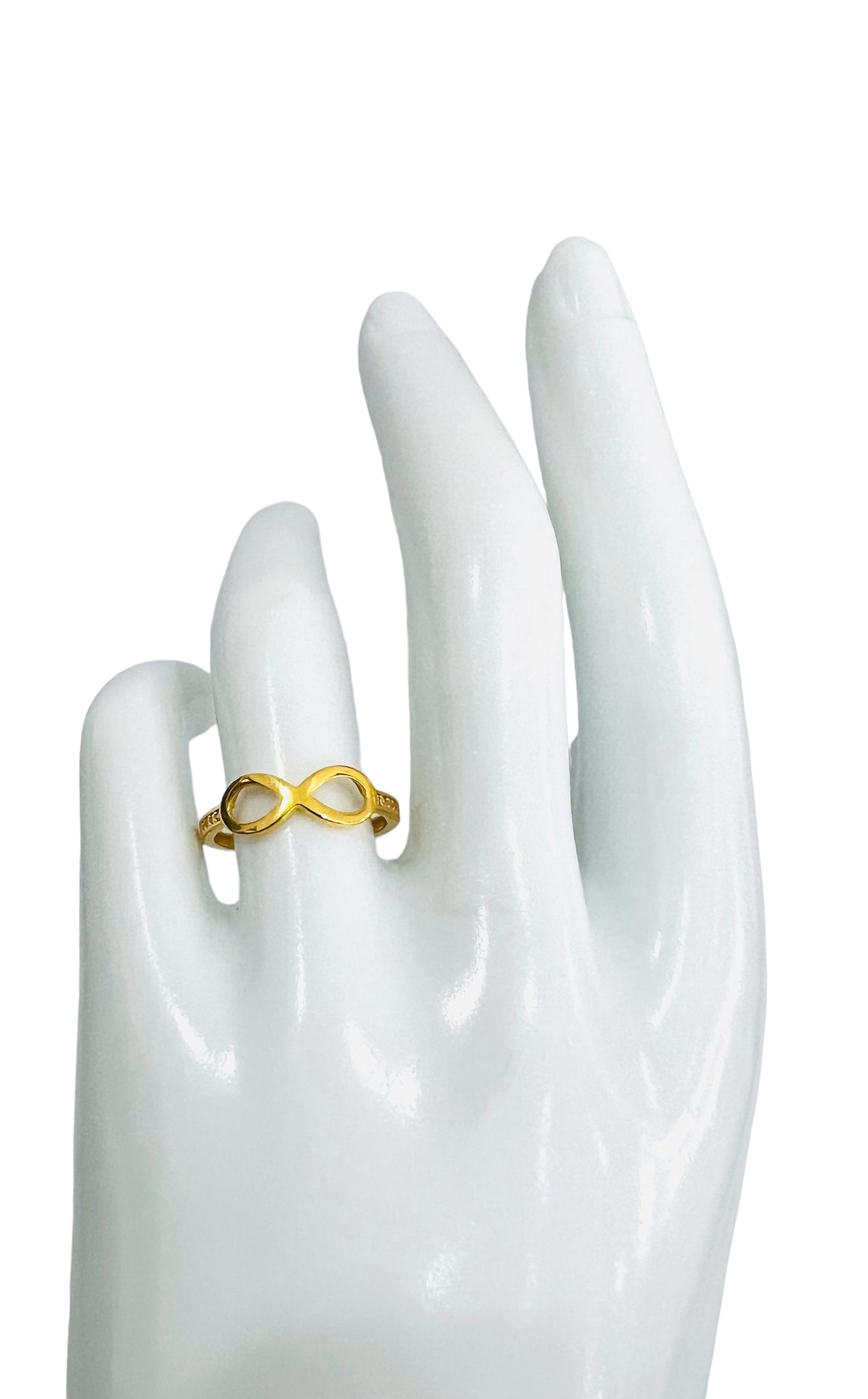 21K Gold Infinity Ring