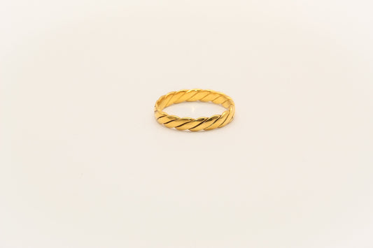 21K Gold Thin Band