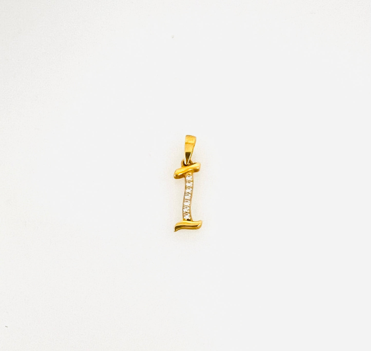 21K Gold Initial Charms