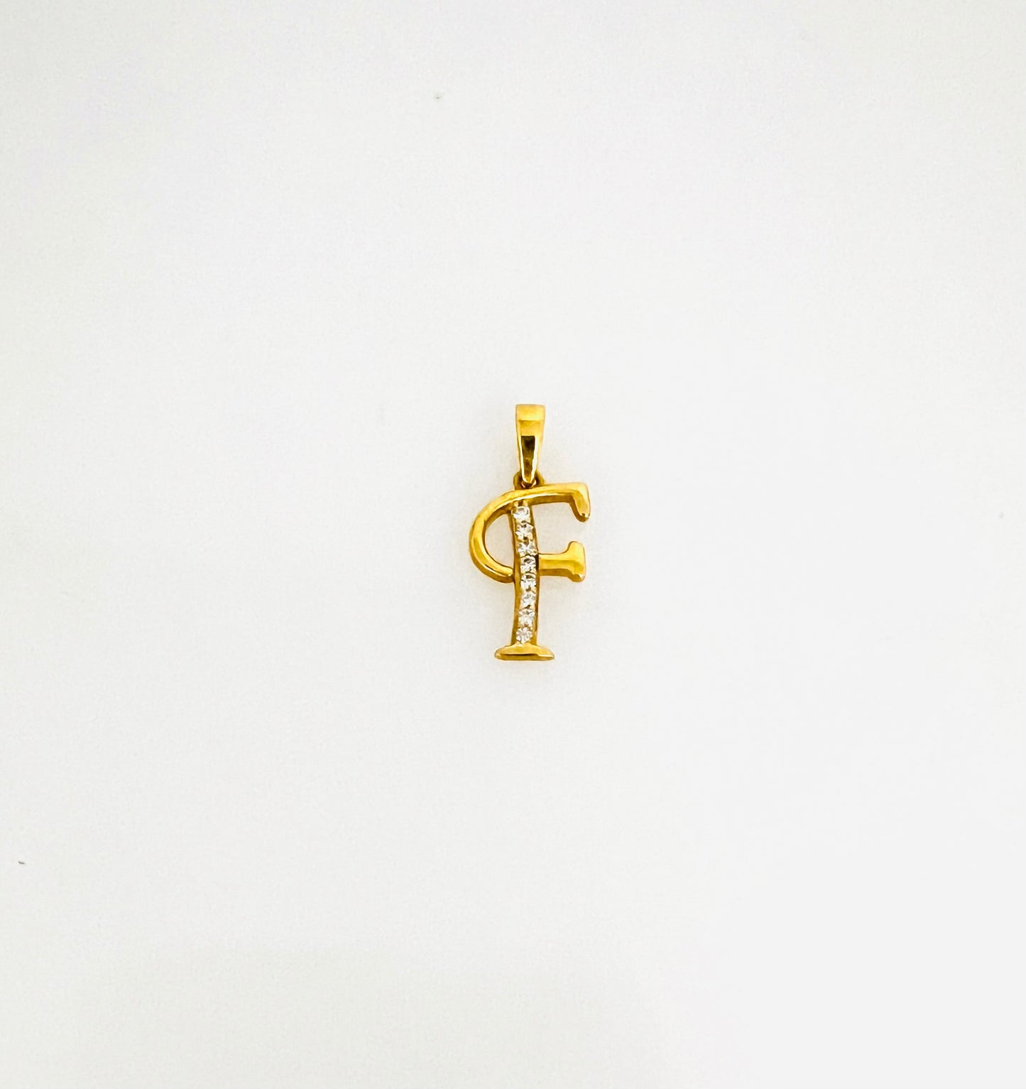 21K Gold Initial Charms
