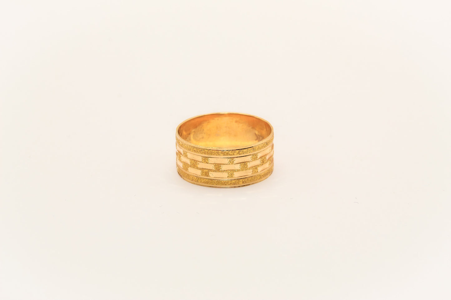 21K Gold Wide Band
