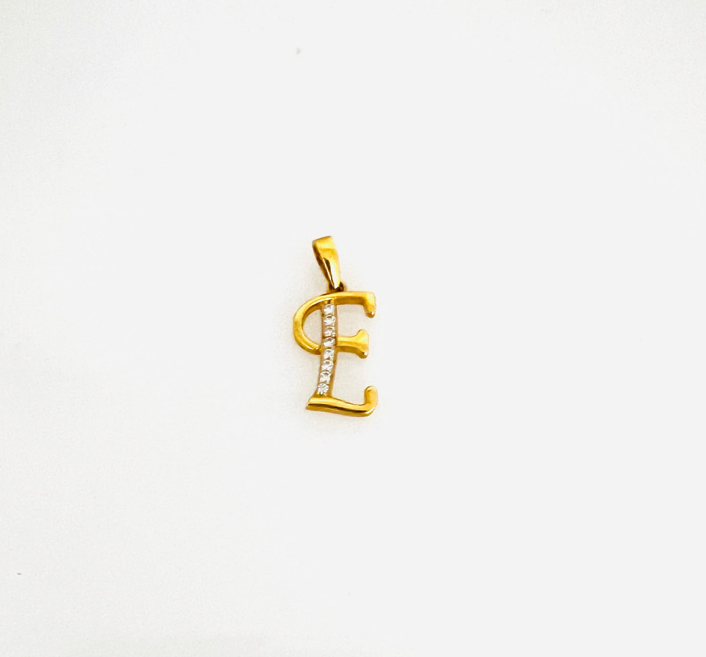 21K Gold Initial Charms