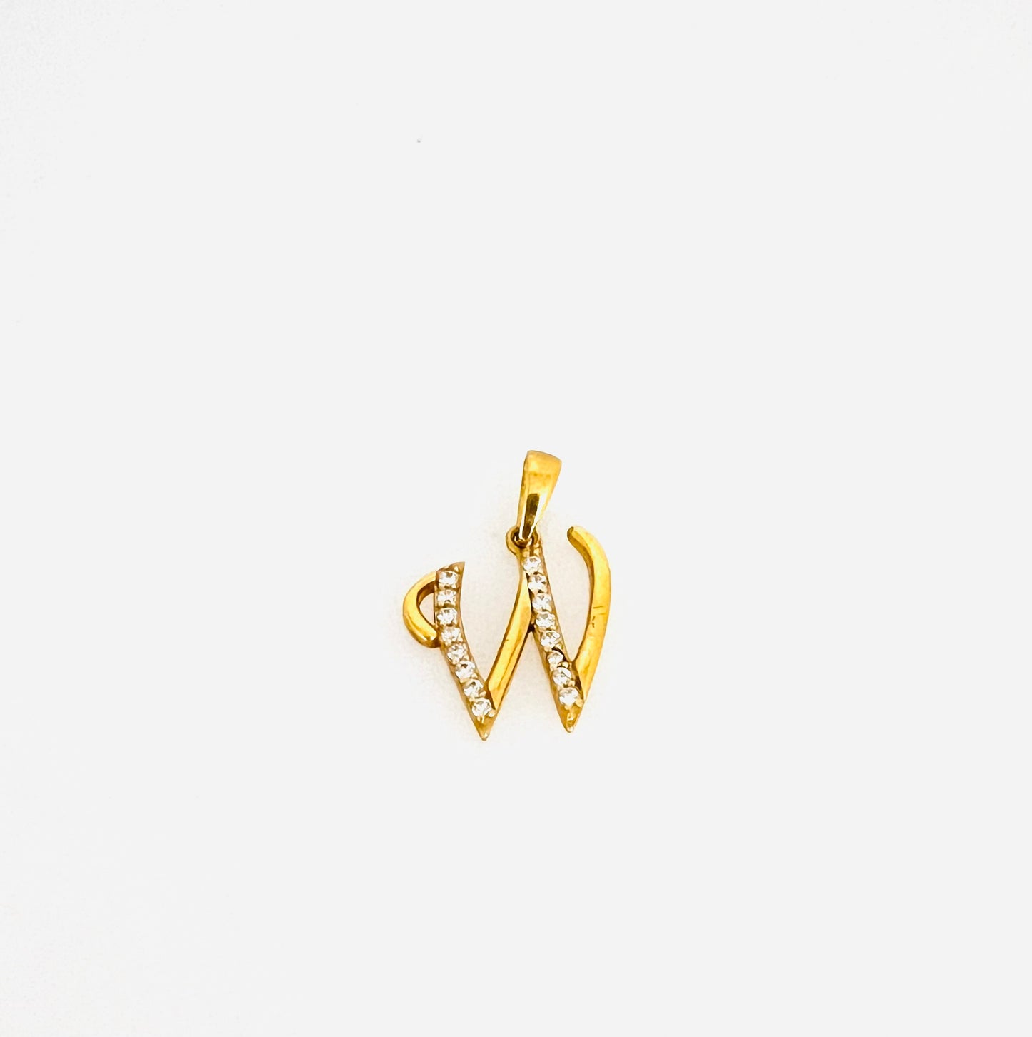 21K Gold Initial Charms