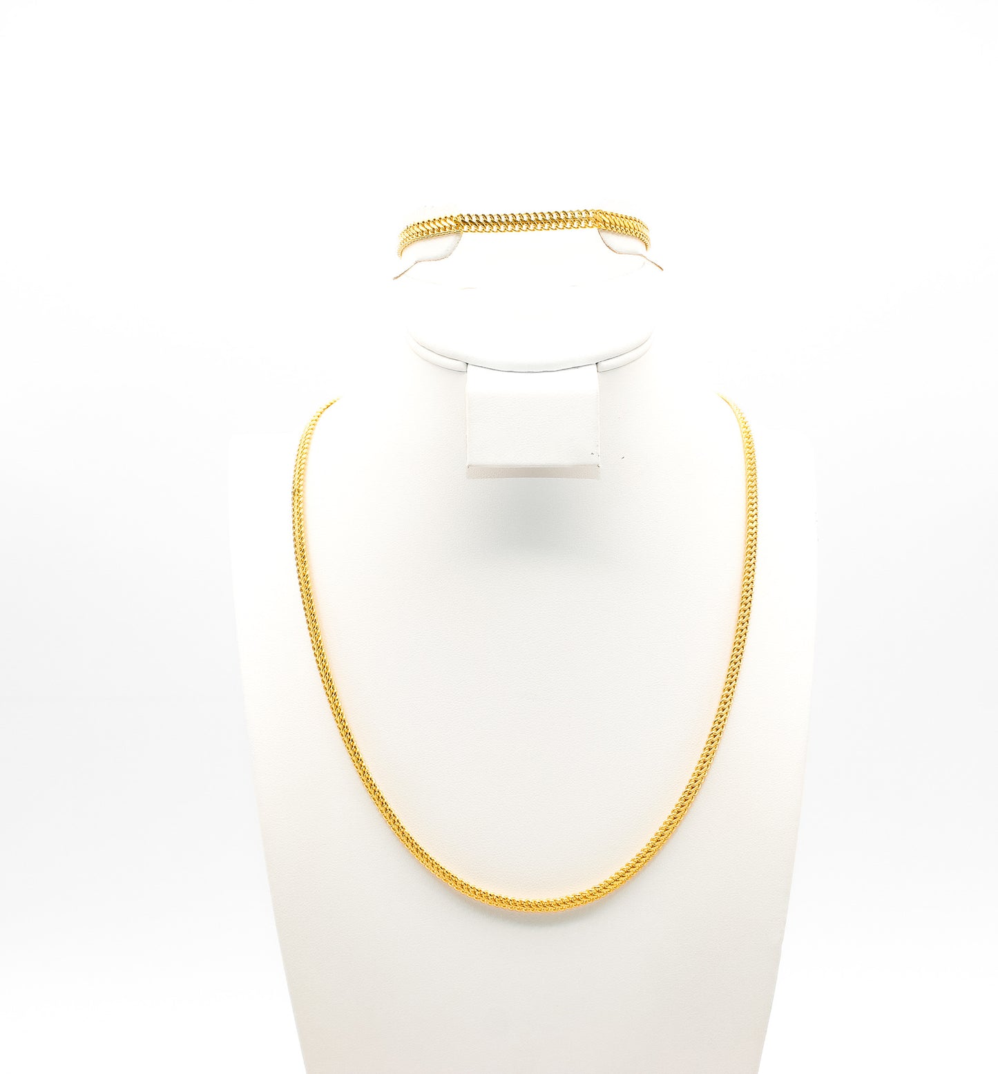21K Gold Chain Set