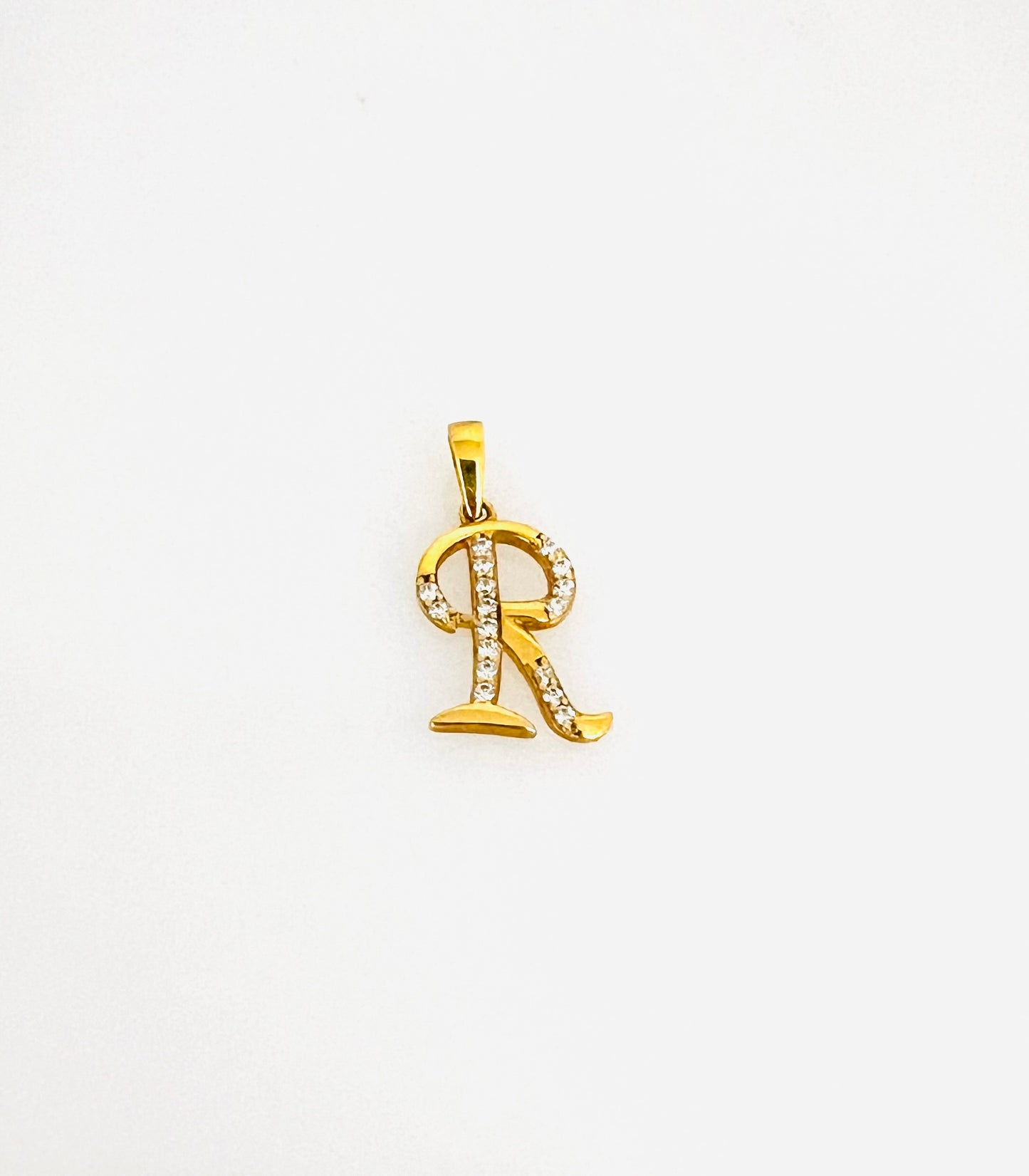 21K Gold Initial Charms