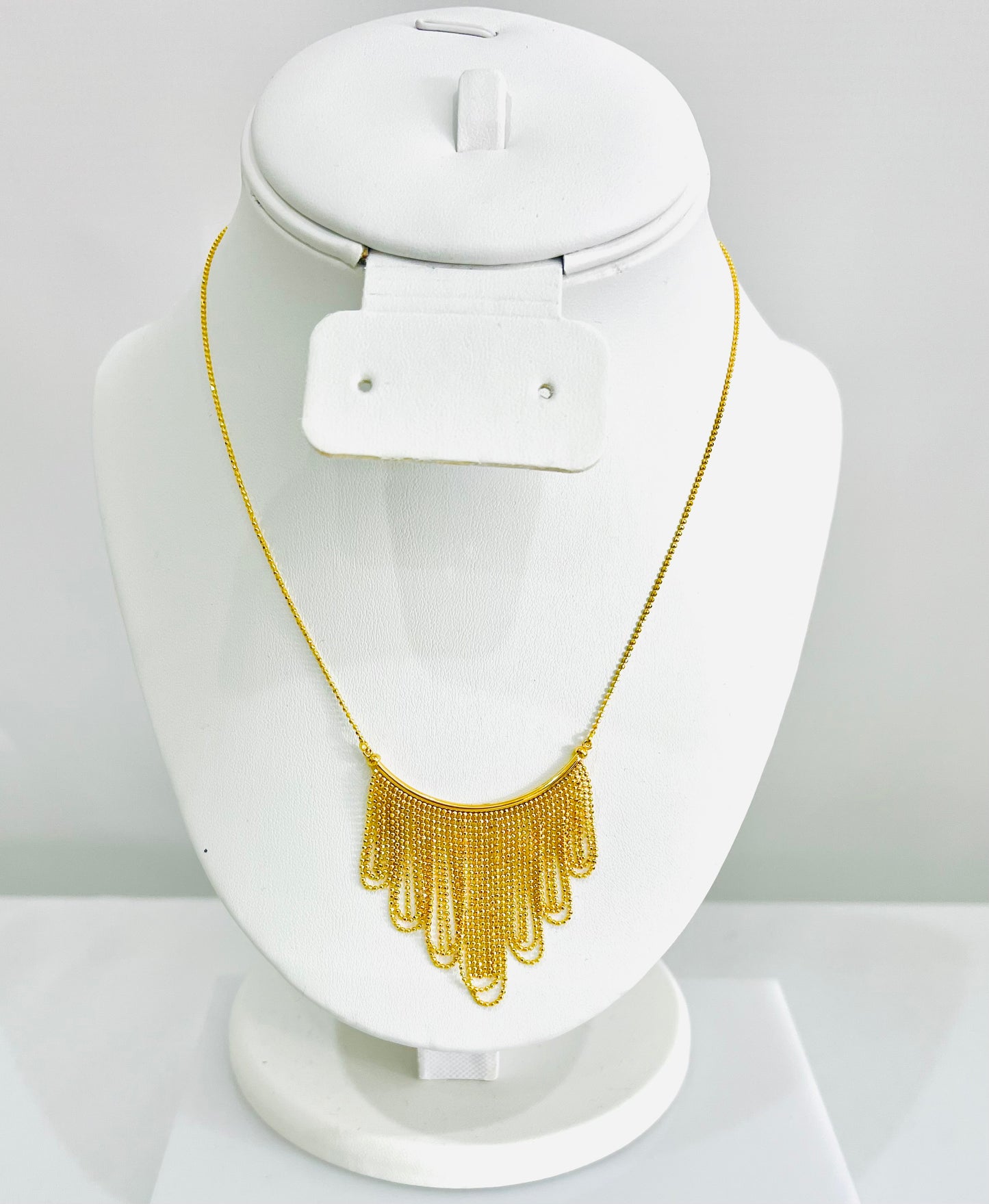 21K Gold Simple Necklace